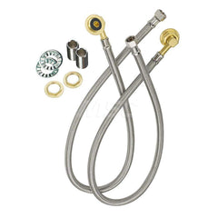 Faucet Replacement Parts & Accessories; Type: Water Line Kit; Material: Stainless Steel