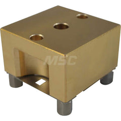 EDM Electrode Holders; System Compatibility: Erowa ITS; Holder Size: Flat51; Maximum Electrode Size (mm): 60; Electrode Shape Compatibility: Square; Material: Brass; Flushing Duct: Yes; With Plate: Yes; Hardened: Yes; For Use With: Erowa/RHS ITS; Series: