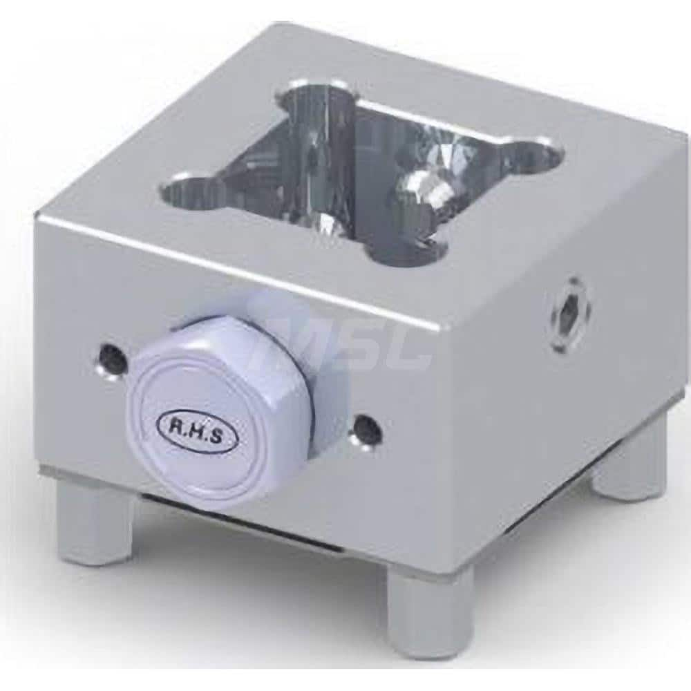 EDM Electrode Holders; System Compatibility: Erowa ITS; Holder Size: S30; Maximum Electrode Size (mm): 30; Electrode Shape Compatibility: Square/Round; Material: Steel; Flushing Duct: Yes; With Plate: Yes; Hardened: Yes; For Use With: Erowa/RHS ITS; Serie