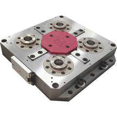 EDM Chucks; Chuck Size: 320mm x 300mm x 64.2mm; System Compatibility: Erowa UPC; Actuation Type: Pneumatic; Material: Stainless Steel; CNC Base: Yes; EDM Base: No; Clamping Force (N): 10000.00; Series/List: RHS UPC