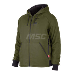 Jackets & Coats; Garment Style: Hooded; Size: X-Large; Gender: Men; Material: Polyester; Closure Type: Zipper; Features: Machine Washable; Heated; Non-Hazardous Protection; Contents: (1) M12 ™ Heated Hoodie (306-20); (1) M12 ™ Battery Holder (43-72-1000);