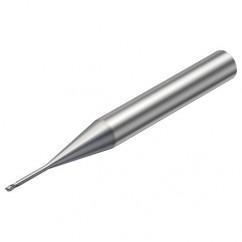 R216.32-00530-AI05G 1620 0.5mm 2 FL Solid Carbide End Mill - Corner Radius w/Cylindrical Shank - A1 Tooling