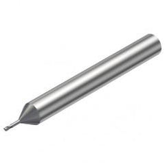 R216.32-00830-AJ08G 1620 0.8mm 2 FL Solid Carbide End Mill - Corner Radius w/Cylindrical Shank - A1 Tooling