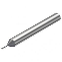 R216.32-00630-AJ06G 1620 0.6mm 2 FL Solid Carbide End Mill - Corner Radius w/Cylindrical Shank - A1 Tooling