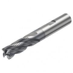 R216.34-18030-BC32B 1620 18mm 4 FL Solid Carbide End Mill - Corner Radius w/Weldon Shank - A1 Tooling