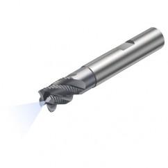 R215.34C08040-DS09K 1640 8mm 4 FL Solid Carbide End Mill - Corner Radius w/Cylindrical - Neck Shank - A1 Tooling