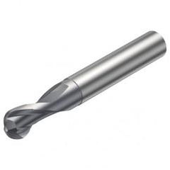 R216.42-08030-AI08G 1620 8mm 2 FL Solid Carbide Ball Nose End Mill w/Cylindrical Shank - A1 Tooling