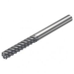 RA215.24-0850AAK06L 1620 3.175mm 4 FL Solid Carbide End Mill - Corner Radius w/Cylindrical Shank - A1 Tooling