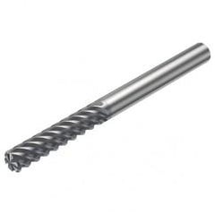 RA215.26-3250BAK24L 1620 12.7mm 6 FL Solid Carbide End Mill - Corner Radius w/Cylindrical Shank - A1 Tooling