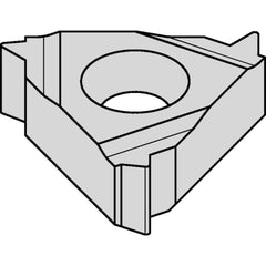 Laydown Threading Inserts; Insert Size Code: 11; Manufacturer Grade: KC5025; Thread Type: Metric; Pitch (mm): 2.50; Thread Standard: Metric; Insert Hand: Right Hand; Thickness (mm): 3.04; Included Angle: 60; Series: LT Threading; Inscribed Circle (mm): 6.