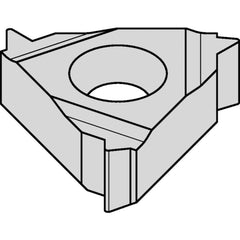 Laydown Threading Inserts; Insert Size Code: 16; Manufacturer Grade: KC5025; Thread Type: Metric; Pitch (mm): 0.40; Thread Standard: Metric; Insert Hand: Right Hand; Thickness (mm): 3.44; Included Angle: 60; Series: LT Threading; Inscribed Circle (mm): 9.