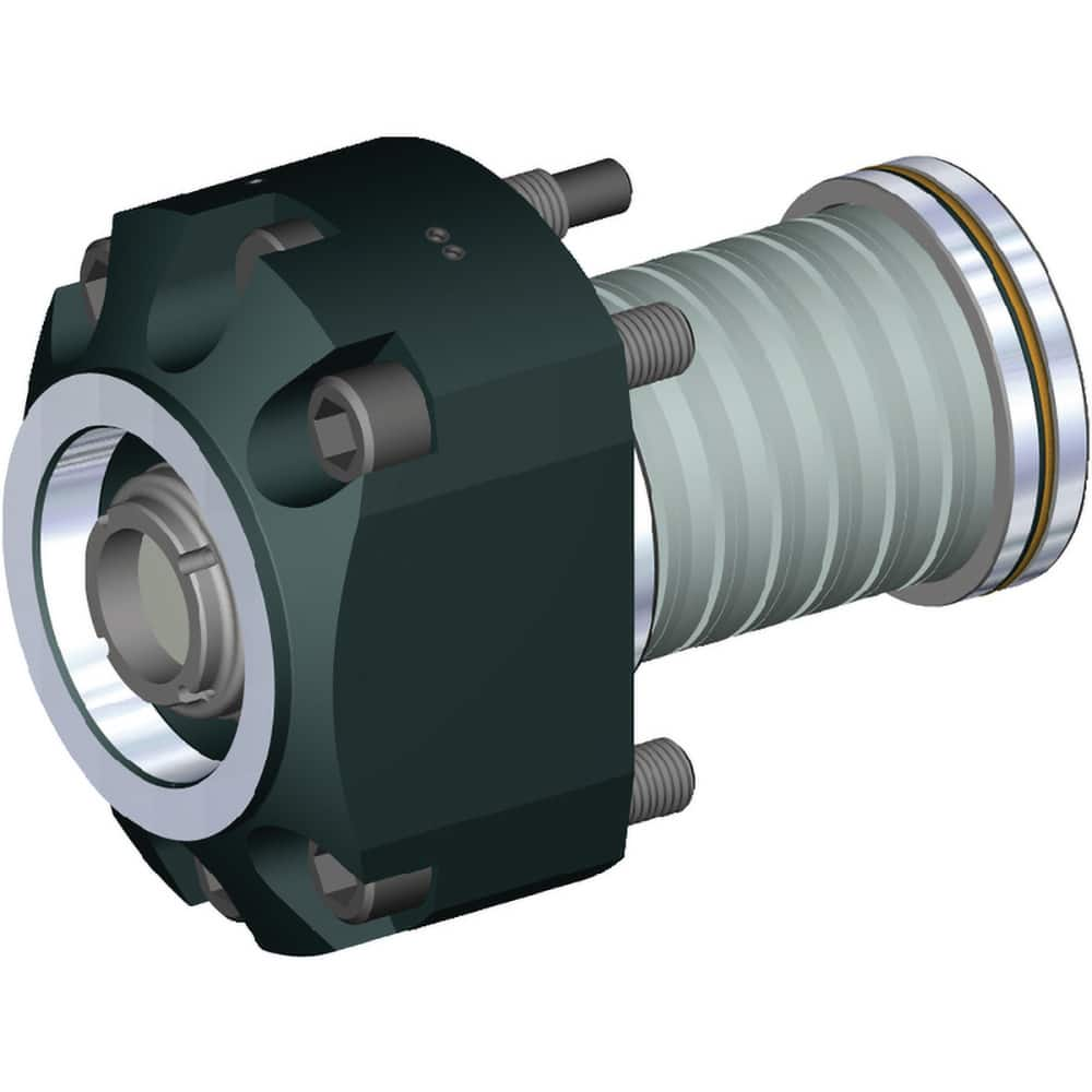 Modular Lathe Adapter/Mount: Neutral Cut, KM4X63 Modular Connection 165.31 mm OAL, Through Coolant, Series KM4X63