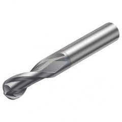 1B232-0953-XA 1620 9.525mm 2 FL Ballnose w/Cylindrical Shank - A1 Tooling