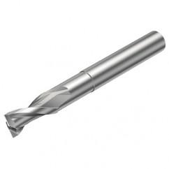 2P120-0800-NC H10F 8mm FL Straight Center Cut w/Cylindrical with Neck Shank - A1 Tooling