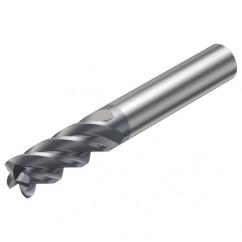 2S340-0500-050-MA 1640 5mm 4 FL Straight Corner Radius Center Cut w/Cylindrical Shank - A1 Tooling