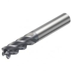 2S340-2000-400-MA 1640 20mm 4 FL Straight Corner Radius Center Cut w/Cylindrical Shank - A1 Tooling