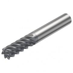 R215.24-04050BAC11H 1610 4mm 4 FL Solid Carbide End Mill - Corner Radius w/Cylindrical Shank - A1 Tooling