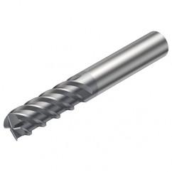 R215.H4-04050BAC01H 1610 4mm 4 FL Solid Carbide high feed End Mill w/Cylindrical Shank - A1 Tooling