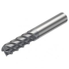 R215.H4-20050EAC06H 1610 20mm 4 FL Solid Carbide high feed End Mill w/Cylindrical Shank - A1 Tooling