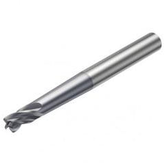 R216.24-08030CAP08G 1610 8mm 4 FL Solid Carbide End Mill - Corner Radius w/Cylindrical Shank - A1 Tooling
