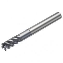 R216.24-10050DCK22P 1620 10mm 4 FL Solid Carbide End Mill - Corner Radius w/Cylindrical - Neck Shank - A1 Tooling