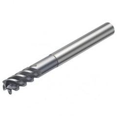 R216.24-20050GCK44P 1620 20mm 4 FL Solid Carbide End Mill - Corner Radius w/Cylindrical - Neck Shank - A1 Tooling