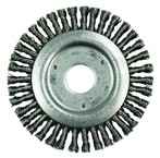 4-1/2 x 7/8" - .020 Wire Size - Stainless Roughneck Stringer Bead Weld Cleaning Brush - A1 Tooling