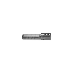 Guhring GB108.0022.095.00.22.N.IK.VSP 22.00mm Shank 95.00mm OAL Round Shank Holder with Top Clamping Screw, Four Clamping Surfaces Used with 8mm Shank Tools