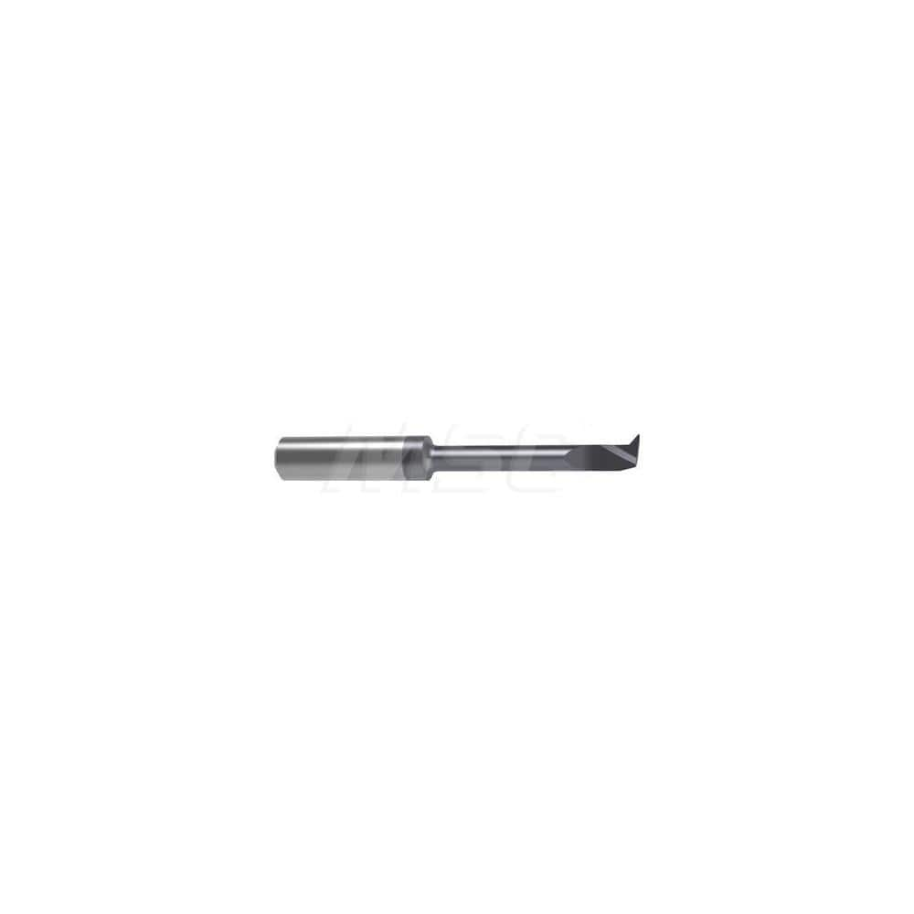 Internal Boring Bar: 0.2756″ Min Bore, 1.4567″ Max Depth, Right Hand Cut, Carbide 2.4409″ OAL, 0.0039″ Corner Radius