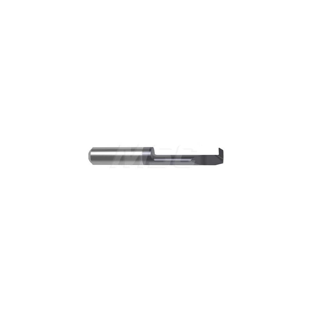 Internal Boring Bar: 0.315″ Min Bore, 0.6693″ Max Depth, Right Hand Cut, Carbide 1.6535″ OAL, 0.0079″ Corner Radius