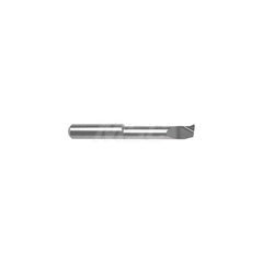 Internal Boring Bar: 0.315″ Min Bore, 1.6535″ Max Depth, Right Hand Cut, Carbide 2.6378″ OAL, 0.0039″ Corner Radius