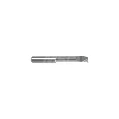 Internal Boring Bar: 0.315″ Min Bore, 1.063″ Max Depth, Left Hand Cut, Carbide 2.0472″ OAL, 0.0039″ Corner Radius