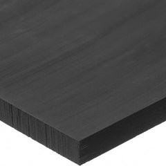 USA Sealing - 1' x 6" x 3/4" Black Acetal Rectangular Bar - A1 Tooling