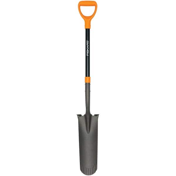 Fiskars - Shovels, Spades, Diggers & Hoes Type: Spade Blade Type: Round - A1 Tooling