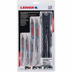 Lenox - Reciprocating Saw Blade Sets Blade Material: Carbide Tipped Minimum Blade Length (Inch): 6 - A1 Tooling