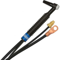 PRO-SOURCE - 125 Amp 12-1/2' Rubber Outfit 9F Air Cooled TIG Welding Torch Kit - A1 Tooling