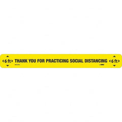 NMC - "Thank You for Practicting Social Distancing" Adhesive-Backed Floor Sign - A1 Tooling