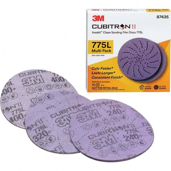 3M - Hook & Loop Discs Abrasive Type: Film Disc Disc Diameter (Inch): 5 - A1 Tooling