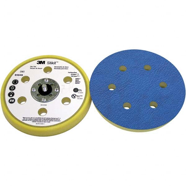 3M - Disc Backing Pads Backing Pad Type: Disc Pad Pad Diameter (Inch): 6 - A1 Tooling