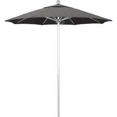 Patio Umbrellas; Diameter (Feet): 7.5; Height (Feet): 8.000; Fabric Color: Taupe; Base Included: No; Canopy Fabric: Pacifica; Fade Resistant: Yes; Additional Information: Push Lift; Frame Material: Aluminum