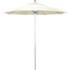 Patio Umbrellas; Diameter (Feet): 7.5; Height (Feet): 8.000; Fabric Color: Canvas; Base Included: No; Canopy Fabric: Pacifica; Fade Resistant: Yes; Additional Information: Push Lift; Frame Material: Aluminum