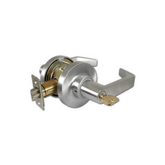 Lever Locksets; Type: Classroom/Intruder; Key Type: Keyed Different; Strike Type: ASA Strike; Finish/Coating: Satin Chrome; Material: Steel; Material: Steel; Door Thickness: 1 5/8 - 1 7/8; Backset: 2.75; Lockset Grade: Grade 1; Cylinder Type: SFIC Less Co