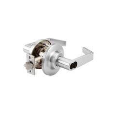 Lever Locksets; Type: Entry; Key Type: Keyed Different; Strike Type: ANSI 4-7/8; Finish/Coating: Satin Chrome; Material: Steel; Material: Steel; Door Thickness: 1-3/4″ ™2-1/4″ ™; Backset: 2.75; Lockset Grade: Grade 1; Cylinder Type: SFIC Less Core; Minimu