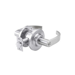 Lever Locksets; Type: Storeroom; Key Type: Keyed Different; Strike Type: ANSI 4-7/8; Finish/Coating: Satin Chrome; Material: Steel; Material: Steel; Door Thickness: 1-3/8 ™1-3/4; Backset: 2.75; Lockset Grade: Grade 2; Cylinder Type: Conventional; Minimum