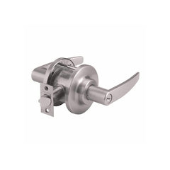 Lever Locksets; Type: Classroom; Key Type: Keyed Different; Strike Type: ANSI 4-7/8; Finish/Coating: Satin Chrome; Material: Steel; Material: Steel; Door Thickness: 1-3/8 ™1-3/4; Backset: 2.75; Lockset Grade: Grade 2; Cylinder Type: Conventional; Minimum