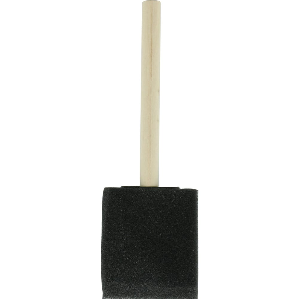 Paint Brush: Foam, Synthetic Bristle 4″ , Wood Handle, for Latex Flat & Oil