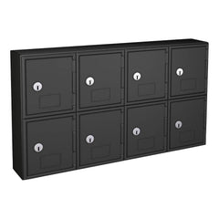 Starter Locker: Keyed Black, Acrylonitrile Butadiene Styrene Plastic, Assembled