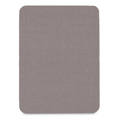 Cork Bulletin Boards; Bulletin Board Type: Fabric Bulletin Board; Board Color: Gray; Material: Unframed; Fabric Covered Cork; Width (Inch): 24; Overall Height: 18; Overall Thickness: 1; Frame Material: Unframed; Overall Width: 24; Board Material: Fabric C