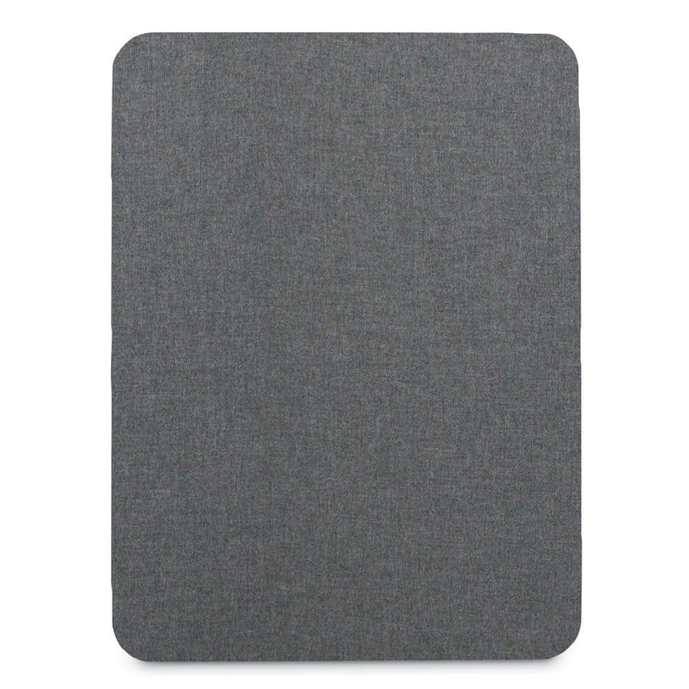 Cork Bulletin Boards; Bulletin Board Type: Fabric Bulletin Board; Board Color: Gray; Material: Unframed; Fabric Covered Cork; Width (Inch): 24; Overall Height: 18; Overall Thickness: 1; Frame Material: Unframed; Overall Width: 24; Board Material: Fabric C