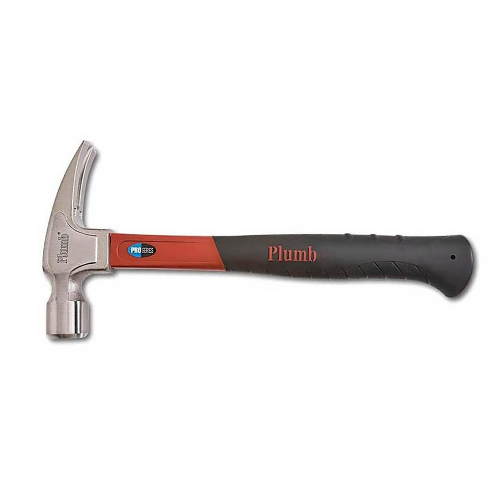 Trade Hammers; Head Weight (Lb): 1.3750; Head Weight (Oz): 22; Head Material: Steel; Handle Color: Red; Black; Handle Length: 13.5000 in; Handle Material: Fiberglass